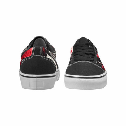 WOMEN'S Ice Cream Monsters (black Lace-Up Canvas Vivid Sneakers