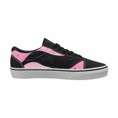 WOMEN'S Zebra Stripe Burst Lace-Up Canvas Vivid Sneakers