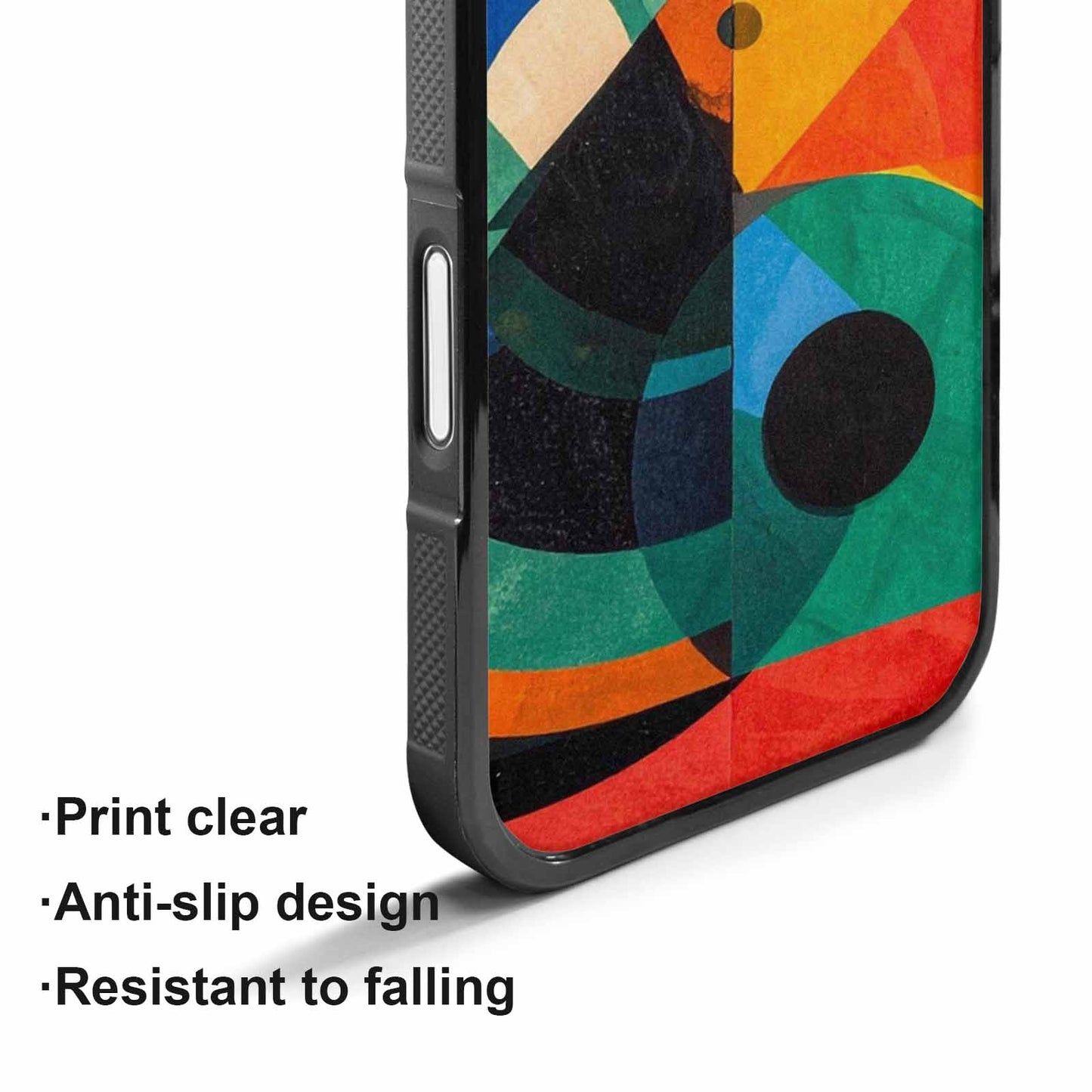 iPhone 17 Case — Memphis Art Pattern Retro Vintage, Custom Printed Phone Case