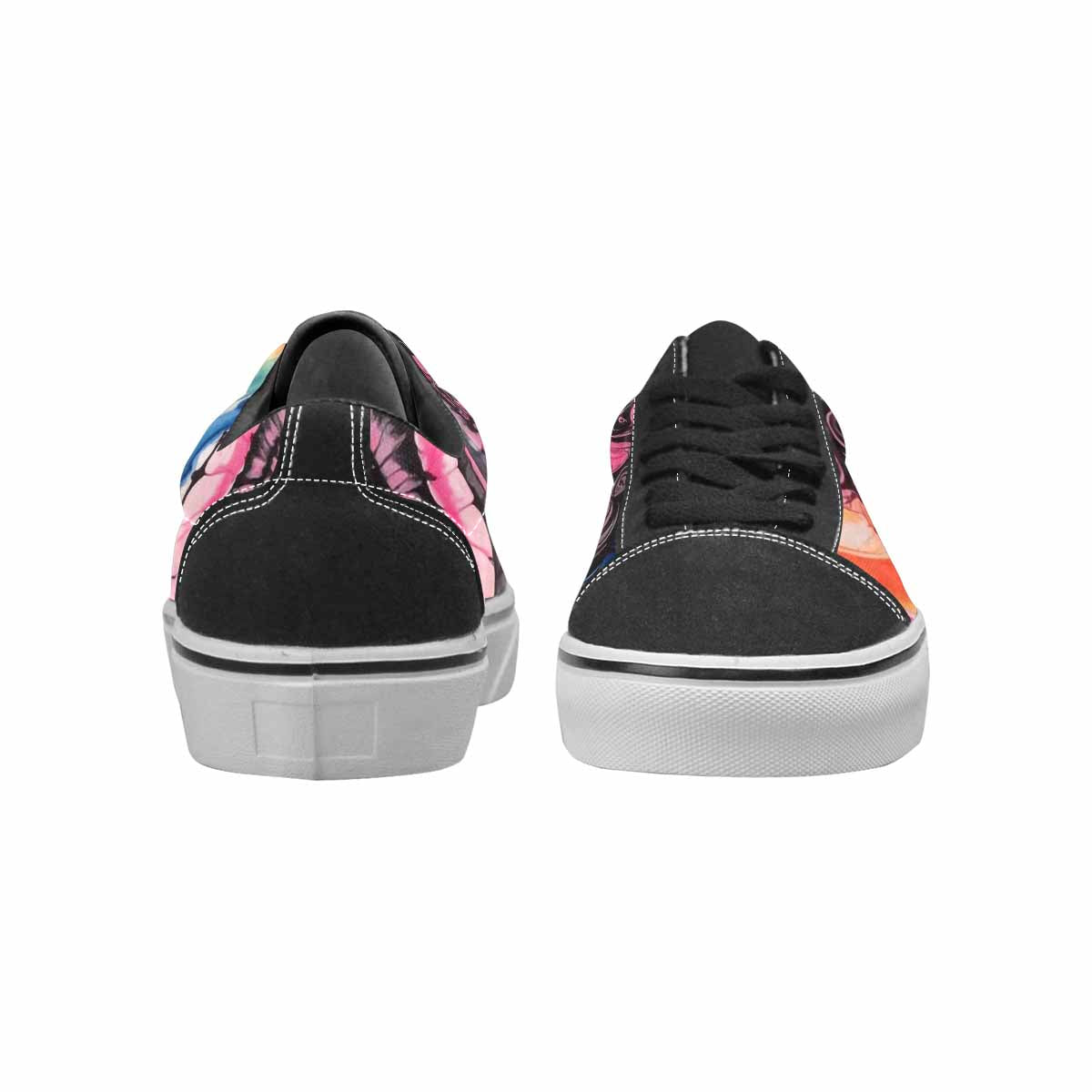 WOMEN'S Tie Lace-Up Canvas Aesthetic Custom Shoes