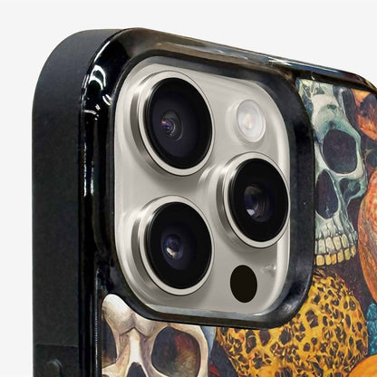 iPhone 16 Pro Max Case — Skulls Animal Printskulls Patt Ddn, Custom Made Phone Cover