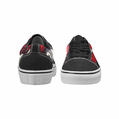 WOMEN'S Monsters (general) Lace-Up Canvas Grunge Custom Shoes