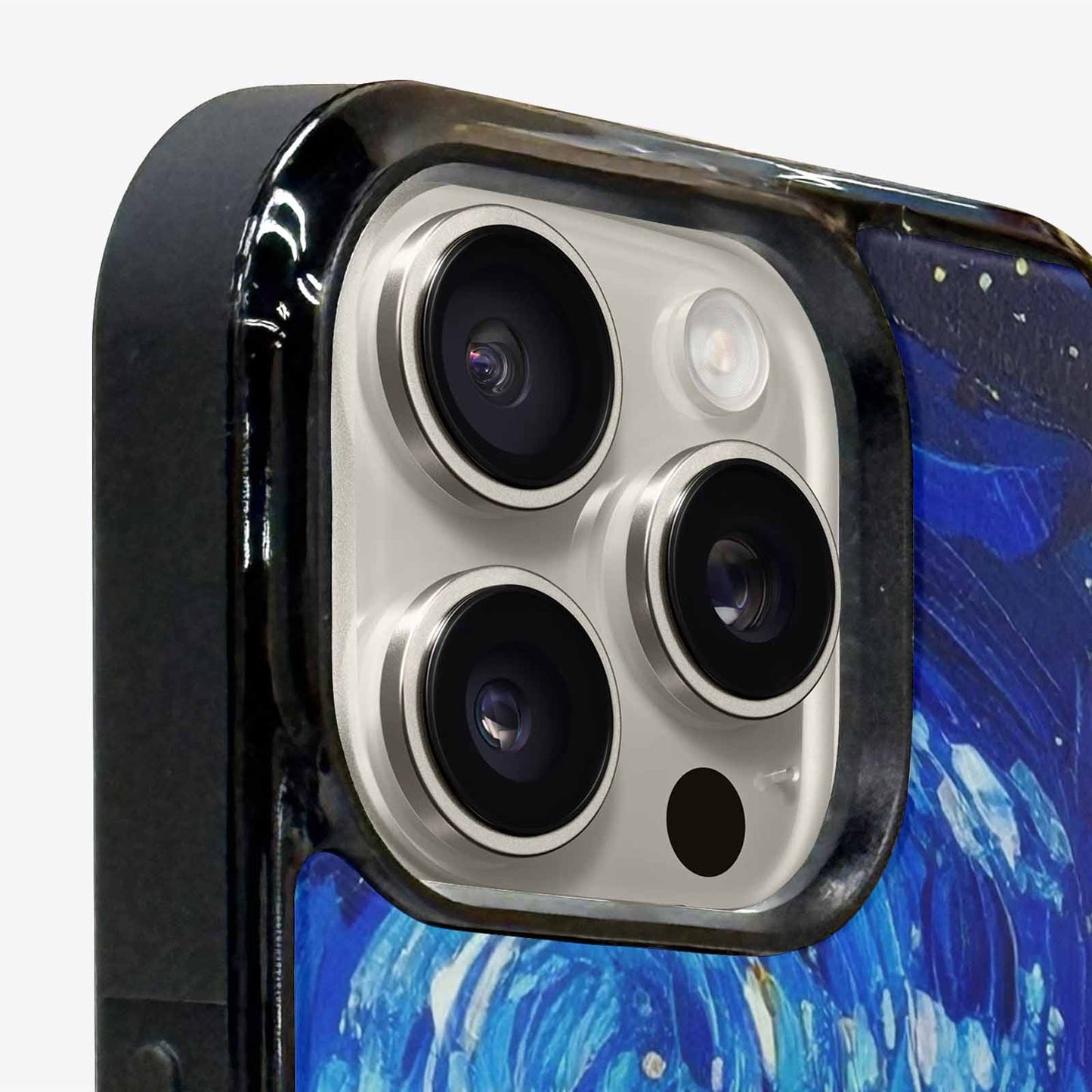 iPhone 16 Pro Case — Starry Night Van Gogh Paint Art, Custom Made Phone Cover