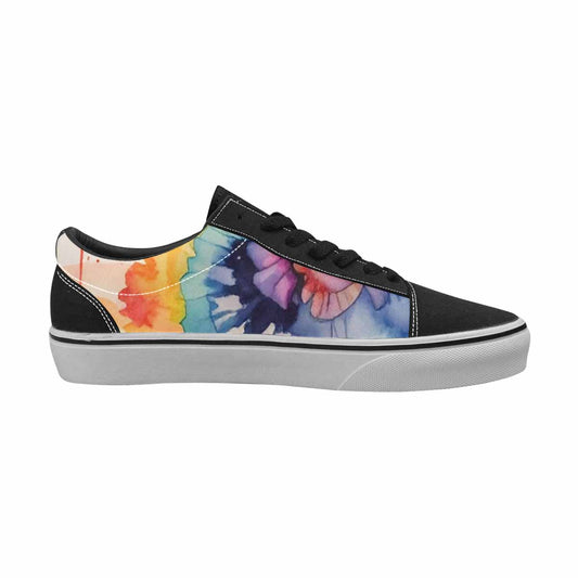 MEN'S Tie Lace-Up Canvas Kaleidoscope Sneakers