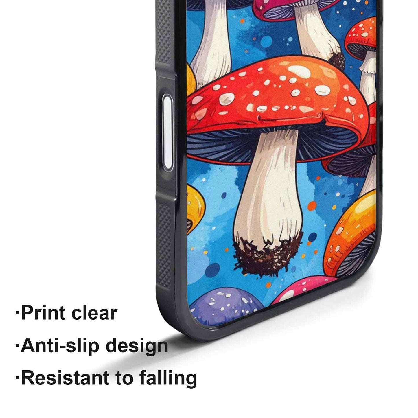 iPhone 17 Pro Max Case — Vivid Winter Mushroom Cartoon Cute, Customized Protective Case