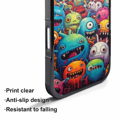iPhone 17 Pro Case — Monsters General Cartoon Monsters Pattern Cartoon, Customized Protective Case