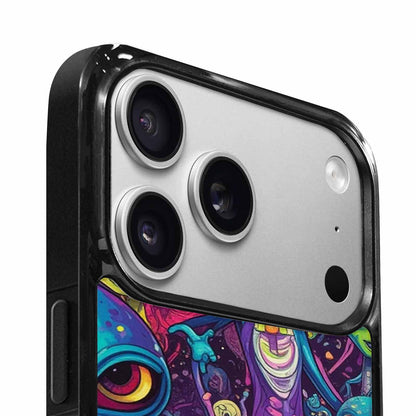 iPhone 17 Pro Case — Cartoon Alien Characters Alien Scifi, Unique Phone Case Design