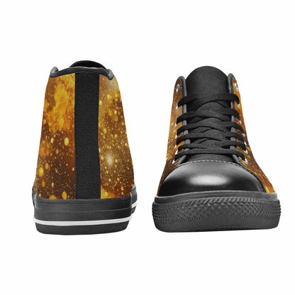 WOMEN'S Galaxy Art - High Top Canvas Dreamcore Custom Shoes