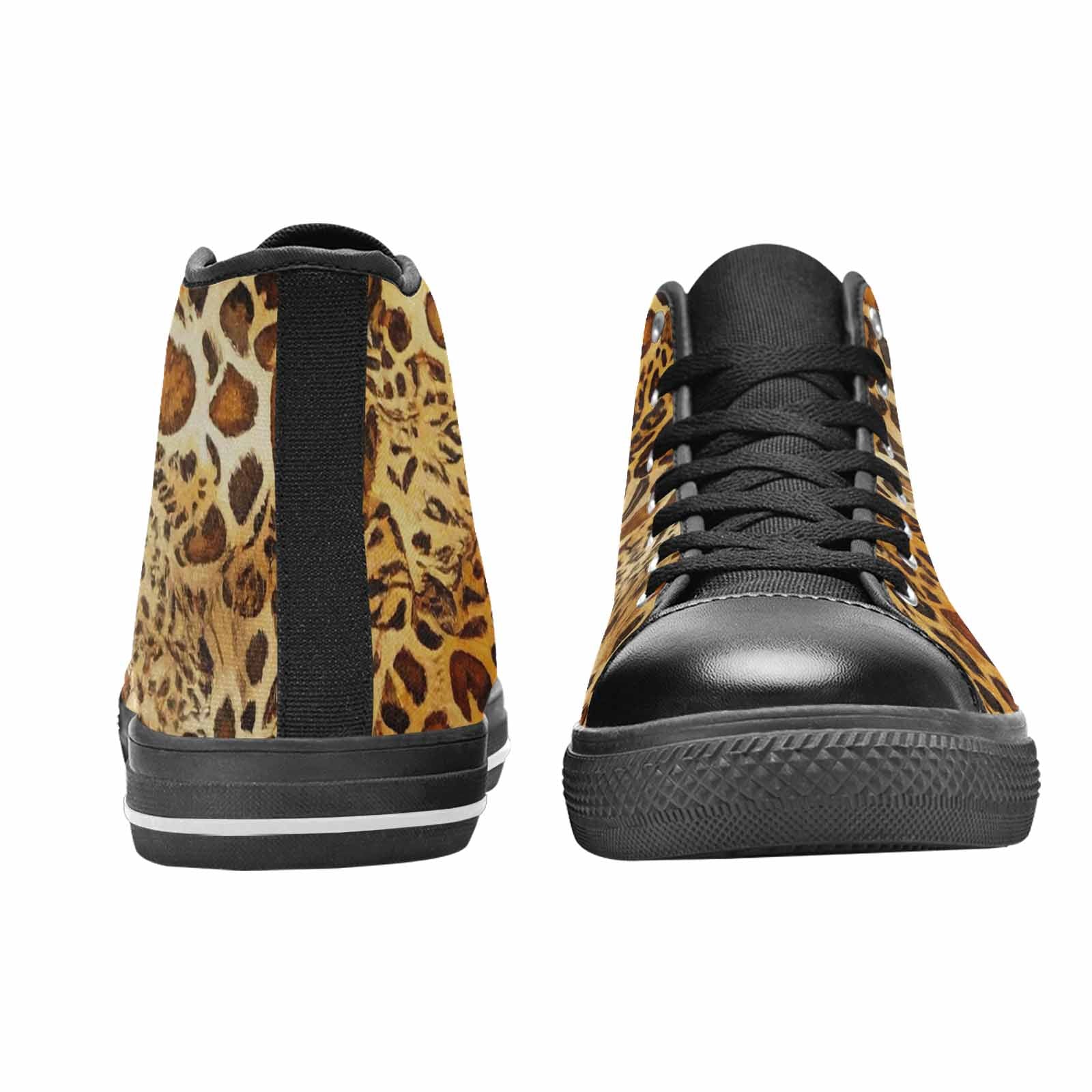 WOMEN'S Animal Print High Top Canvas Dreamcore Custom Shoes