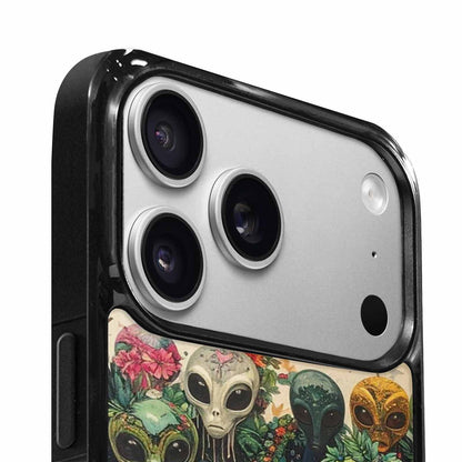 iPhone 17 Pro Case — Aliens Pattern Hundreds Of Sma Alien, Unique Phone Case Design