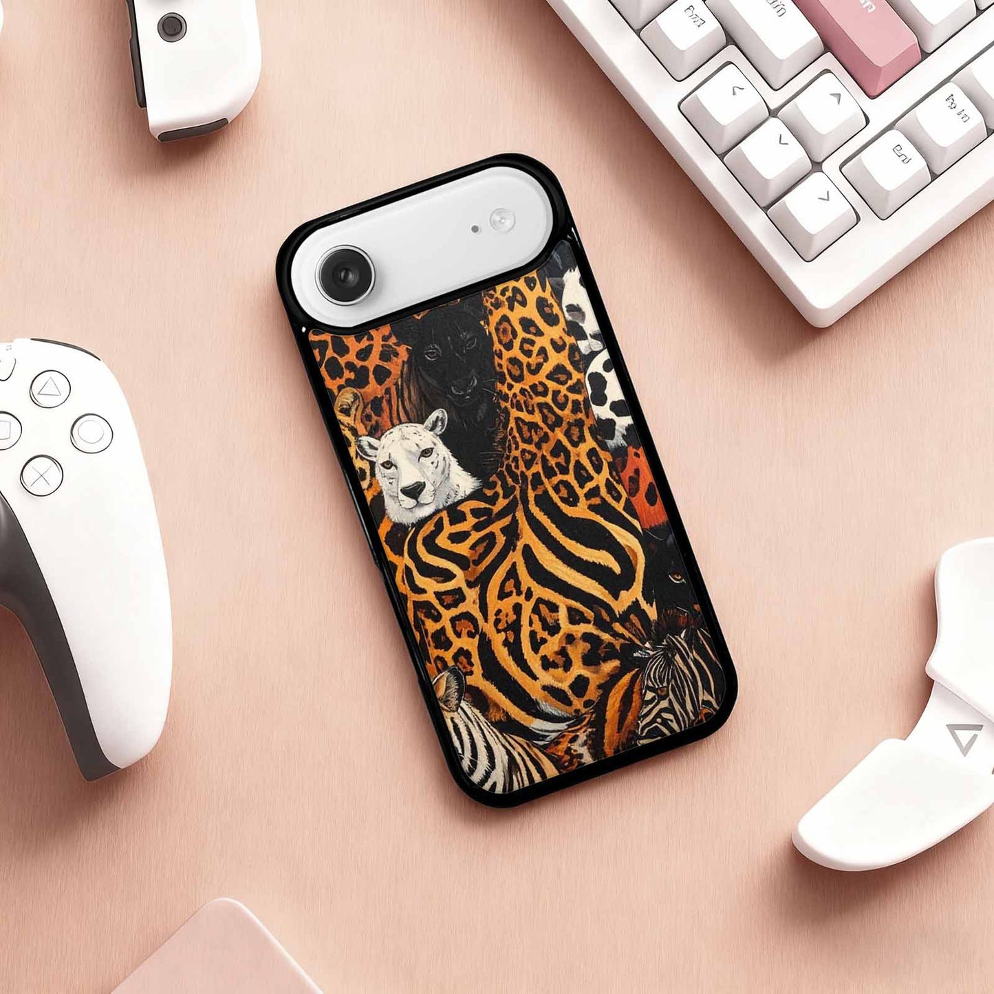 iPhone 17 Air Case — Small Animal Print Pattern Randomly Animal, Original Design Phone Case