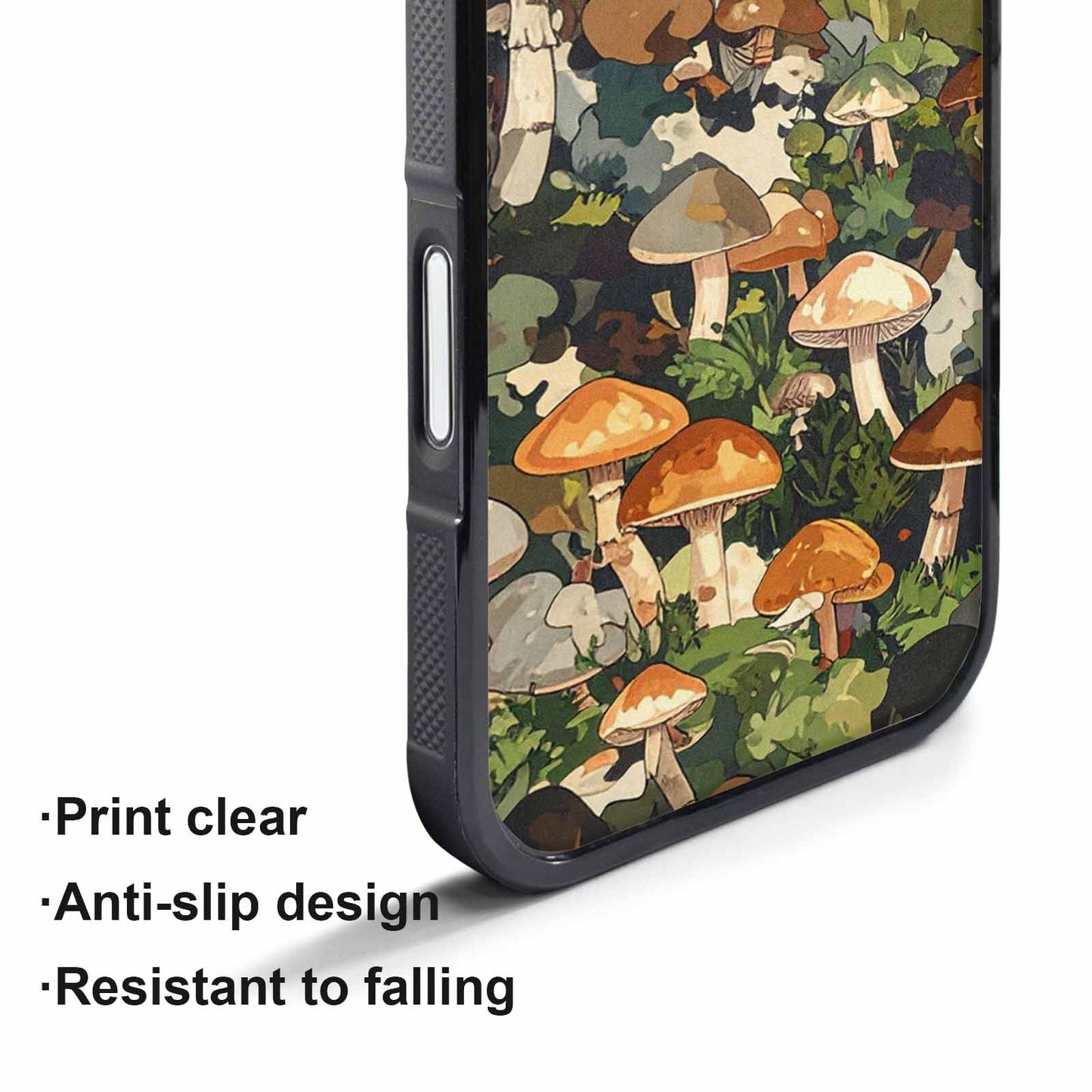 iPhone 17 Air Case — Mushrooms Camomushrooms Patter G1e Camo, Custom Designed Case Cover