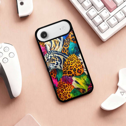 iPhone 17 Air Case — Full Color Vibrantanimal Print A Animal, Custom Art Phone Cover