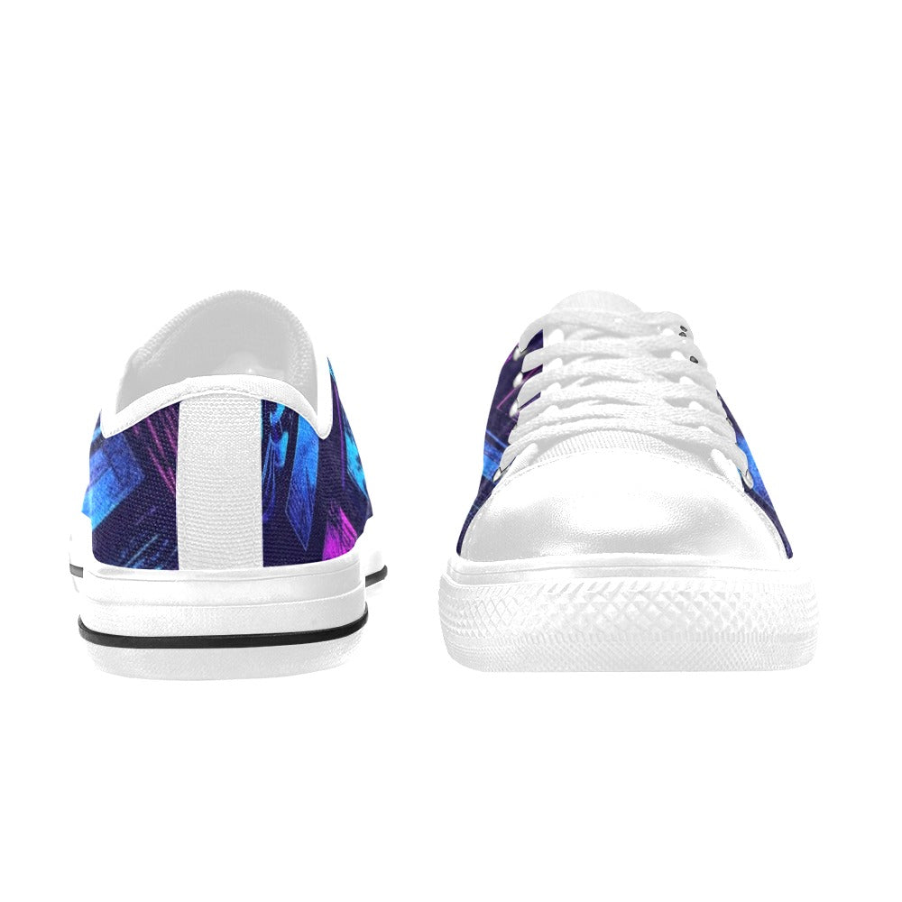 MEN'S Electric Houndstooth Dream 1 Low Top Canvas Vivid Shoes