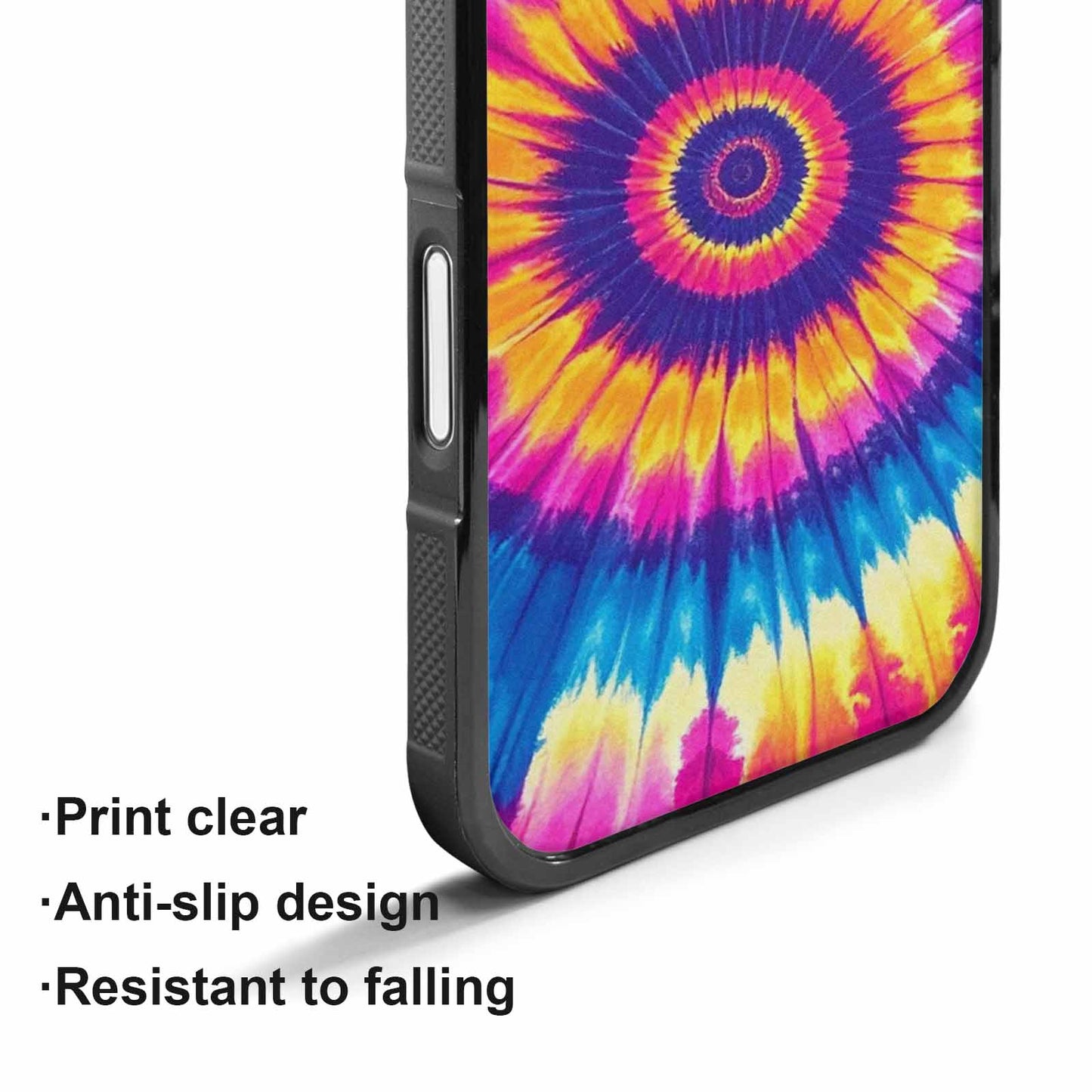 iPhone 17 Case — Tie Dye Spiral Art Tie Dye, Unique Phone Case Design