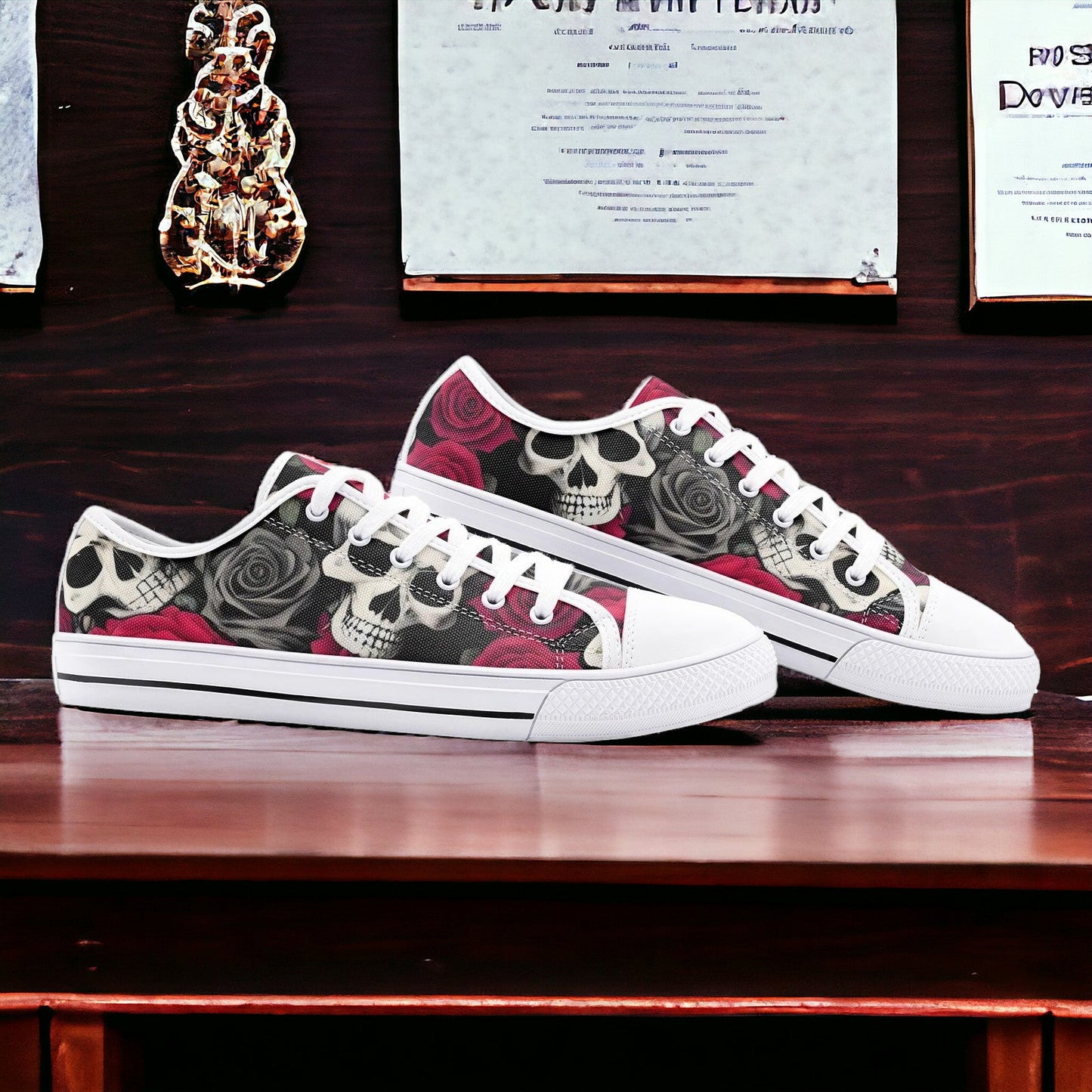 Monarch Navy Indigo Unique Bold Art - Freaky Shoes | Custom Art Sneakers