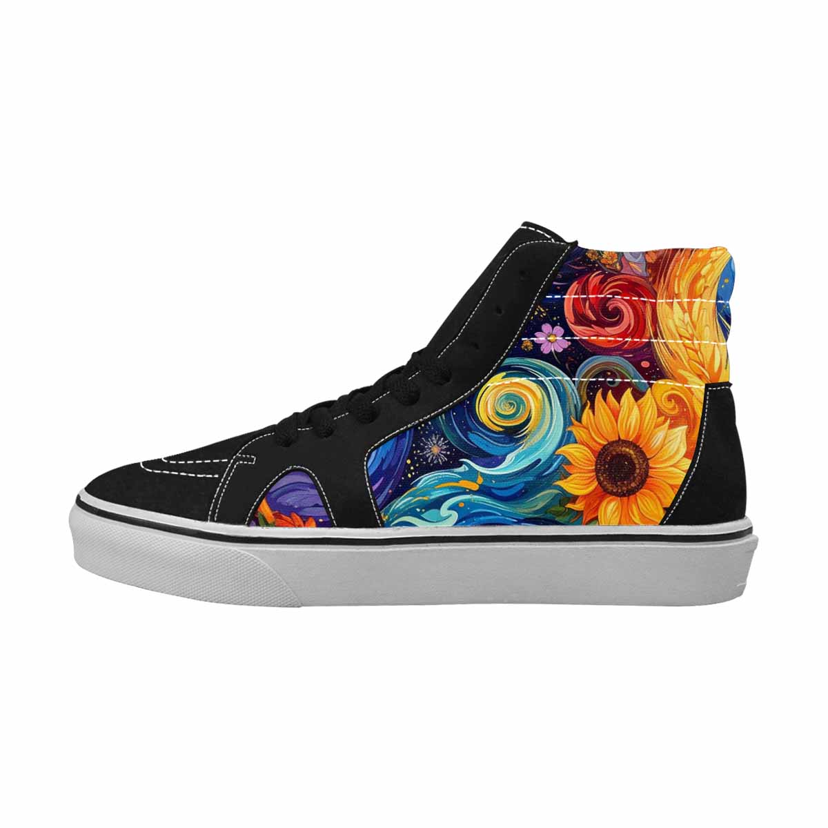 WOMEN'S Blend All Versions High Top Canvas Vivid Custom Shoes