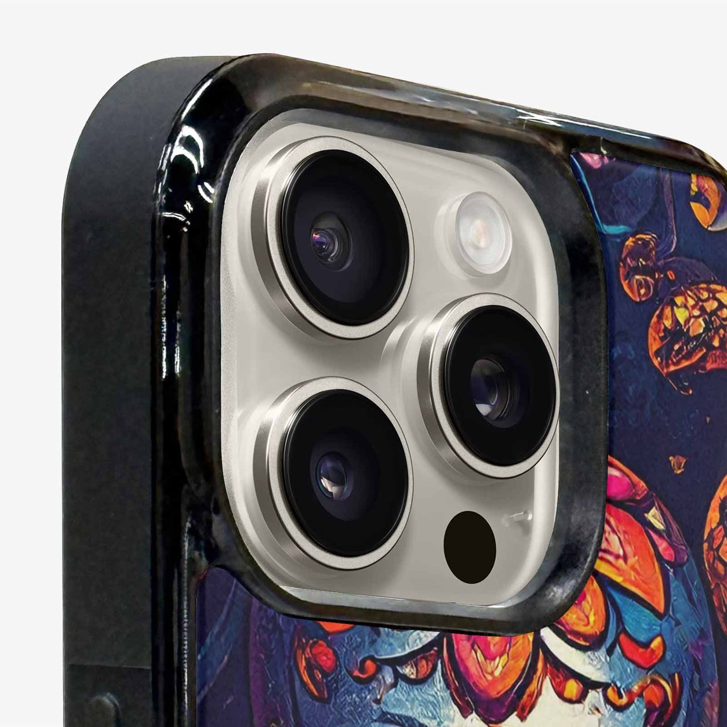 iPhone 16 Pro Case — Snake Skulls Print Custom, Unique Phone Case Design