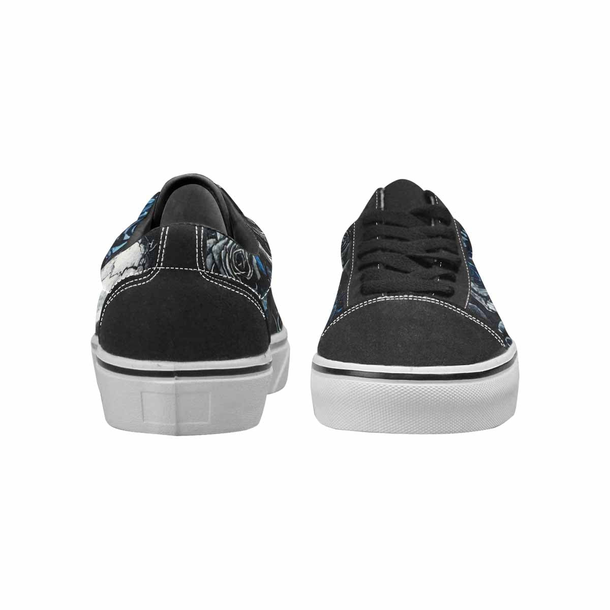 WOMEN'S Skull Roses Lace-Up Canvas Dreamlike Shoes