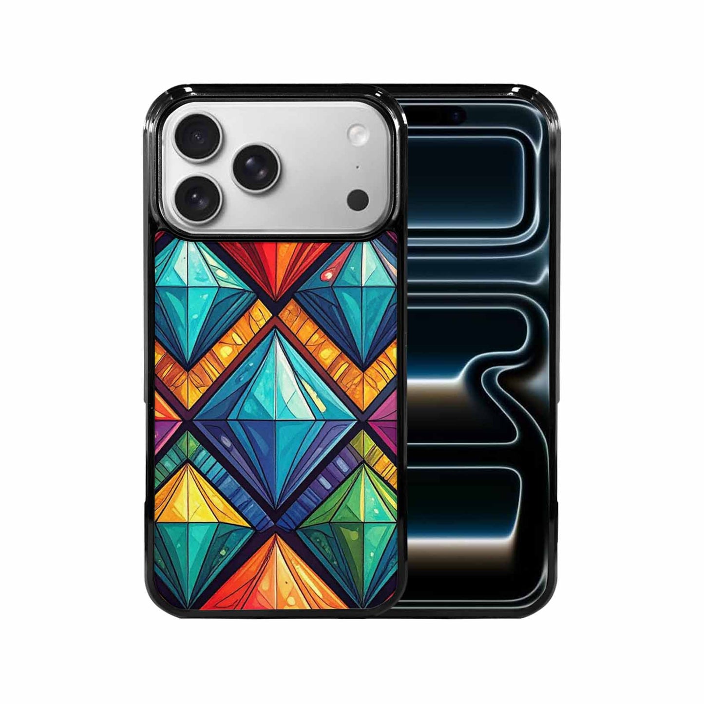 iPhone 17 Pro Max Case — Vintage Summer Diamond Retro Vintage, Custom Art Phone Cover