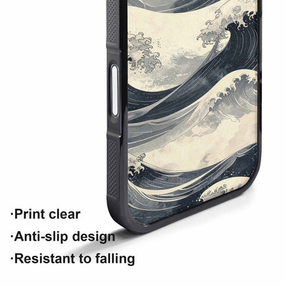 iPhone 17 Pro Max Case — Vintage Americana Wave Retro Vintage, Personalized Phone Case