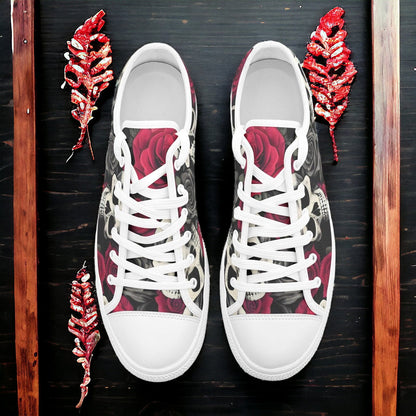 Monarch Navy Indigo Unique Bold Art - Freaky Shoes | Custom Art Sneakers