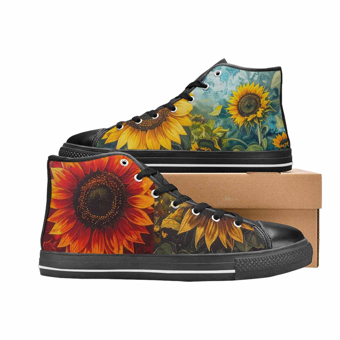 MEN'S Blend Melt Them High Top Canvas Dreamcore Custom Shoes