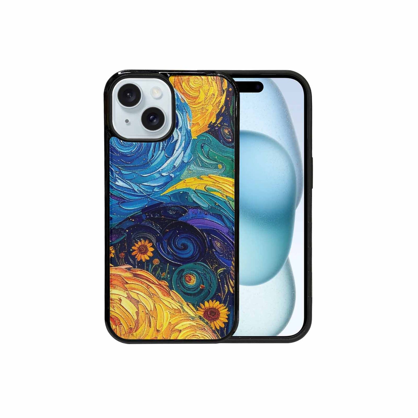 iPhone 15 Case — Blend All Versions Together Melting Together, Custom Made Phone Cover