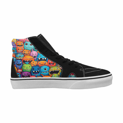 MEN'S Monsters (general) Cartoon Monst High Top Canvas Grunge Shoes
