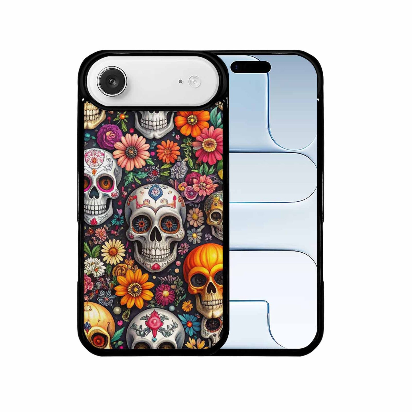 iPhone 17 Air Case — Greyscale Black And White Dark Gothic, Personalized Phone Case