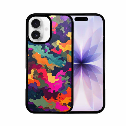 iPhone 17 Case — Small Military Camouflage Blotch Camo, Personalized Phone Case