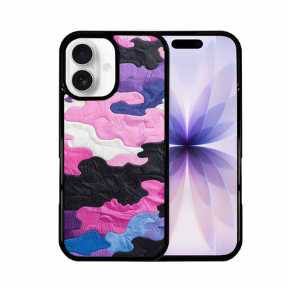 iPhone 17 Case — Vivid Camo Genderfluid Camo, Custom Designed Case Cover