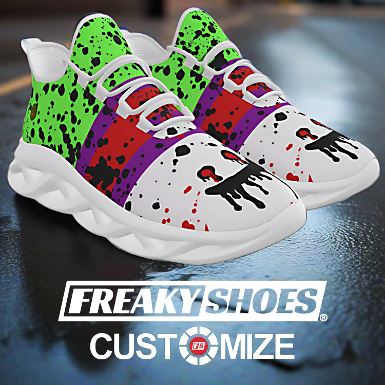 BOUNCE Curated Splatter Art - Freaky Shoes®