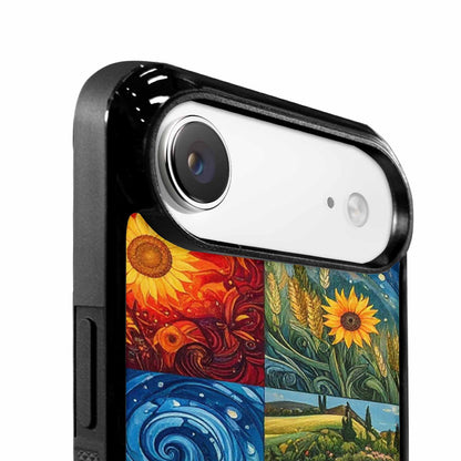 iPhone 17 Air Case — Small Van Gogh Style Swirl Galaxy, Unique Phone Case Design