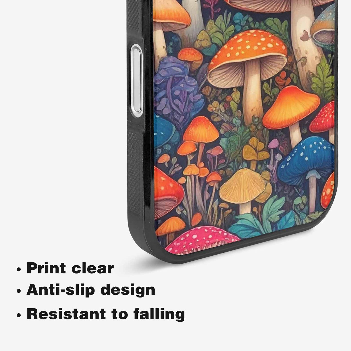 iPhone 16 Case — Mushrooms General Mushrooms Pa, Unique Phone Case Design