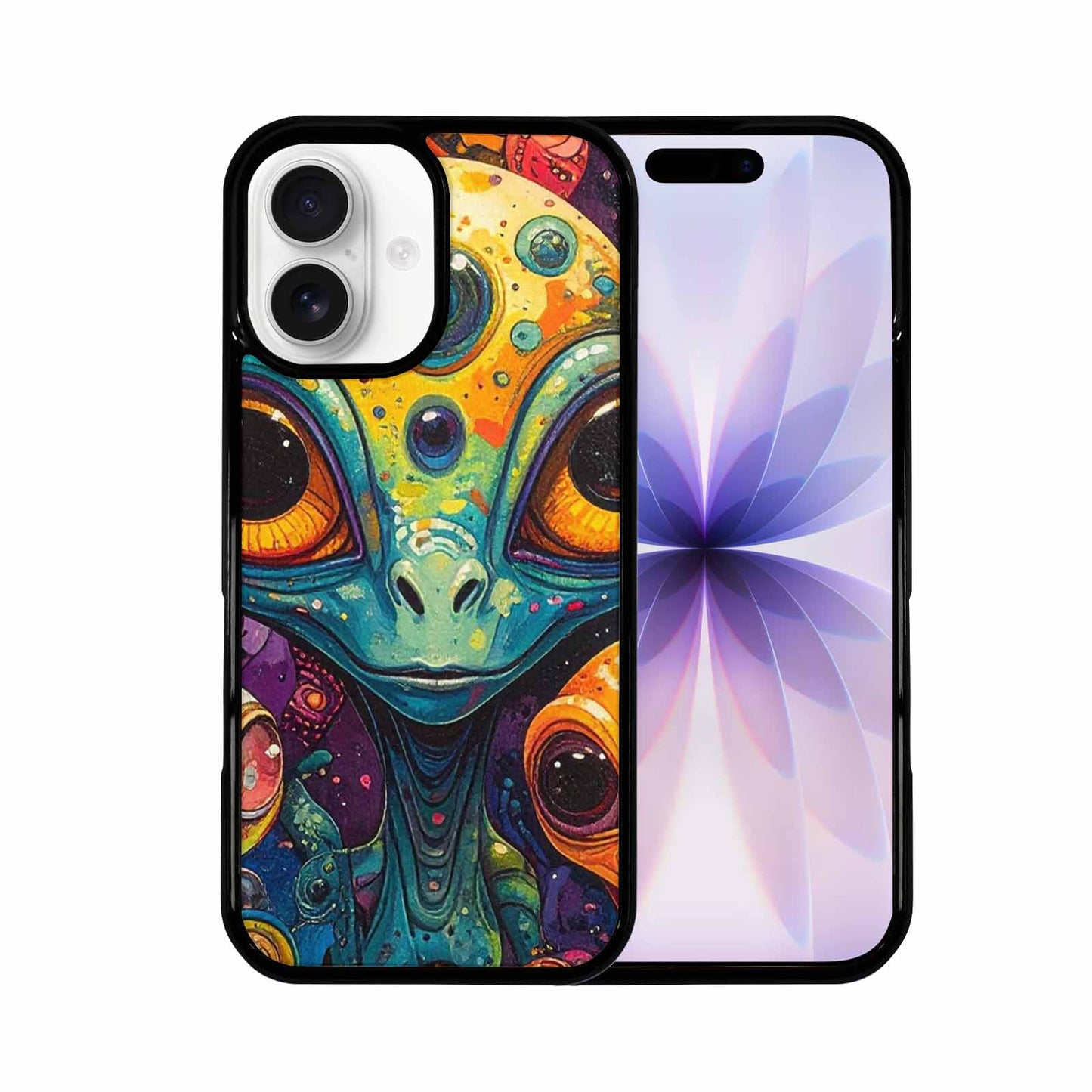iPhone 17 Case — Cartoon Alien Characters Alien Scifi, Customized Protective Case