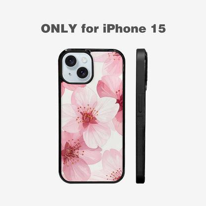 iPhone 15 Case — Japanese Cherry Blossom, Custom Phone Case