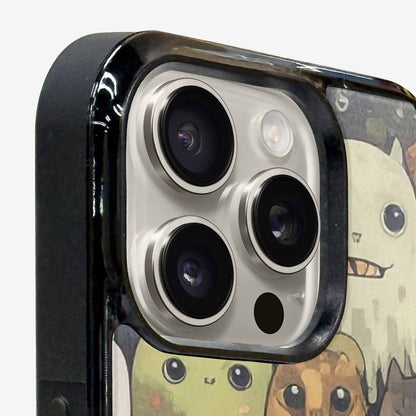 iPhone 16 Pro Max Case — Monsters Camomonsters Pattern 6oy Personalized Phone, Custom Phone Case