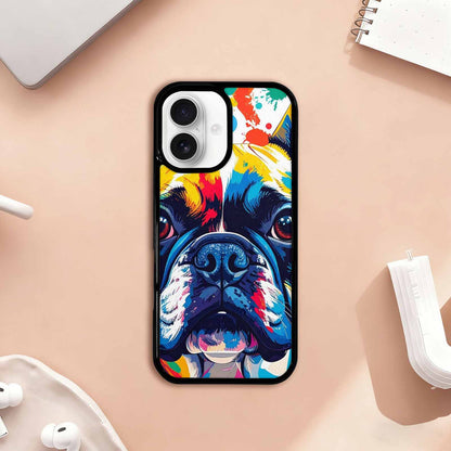 iPhone 17 Case — French Bulldog Pop Art Original Art, Unique Phone Case Design