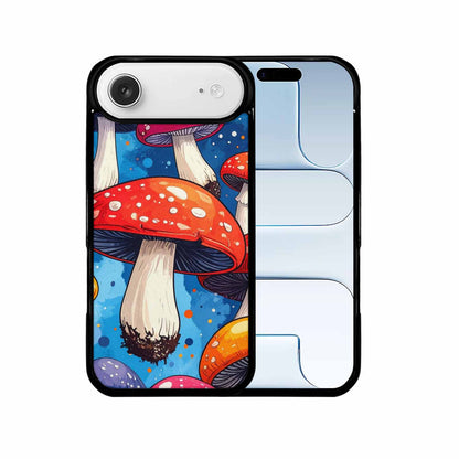 iPhone 17 Air Case — Vivid Winter Mushroom Seamless Cartoon Cute, Personalized Phone Case