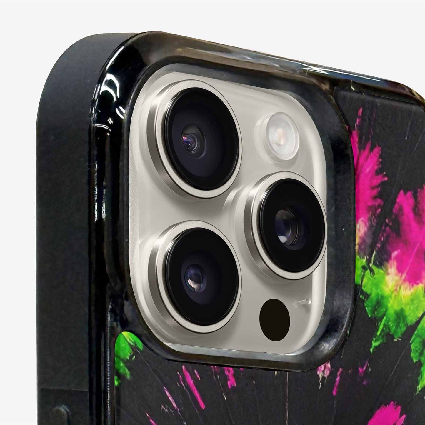 iPhone 15 Pro Max Case — Acid Wash Tie Dye Pattern High, Custom Designed Case Cover