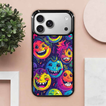 iPhone 17 Pro Max Case — Small Funny Looking Cartoon Cute, Custom Made Phone Cover