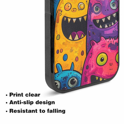 iPhone 15 Plus Case — Goofy Cartoon Monster, Personalized Phone Case