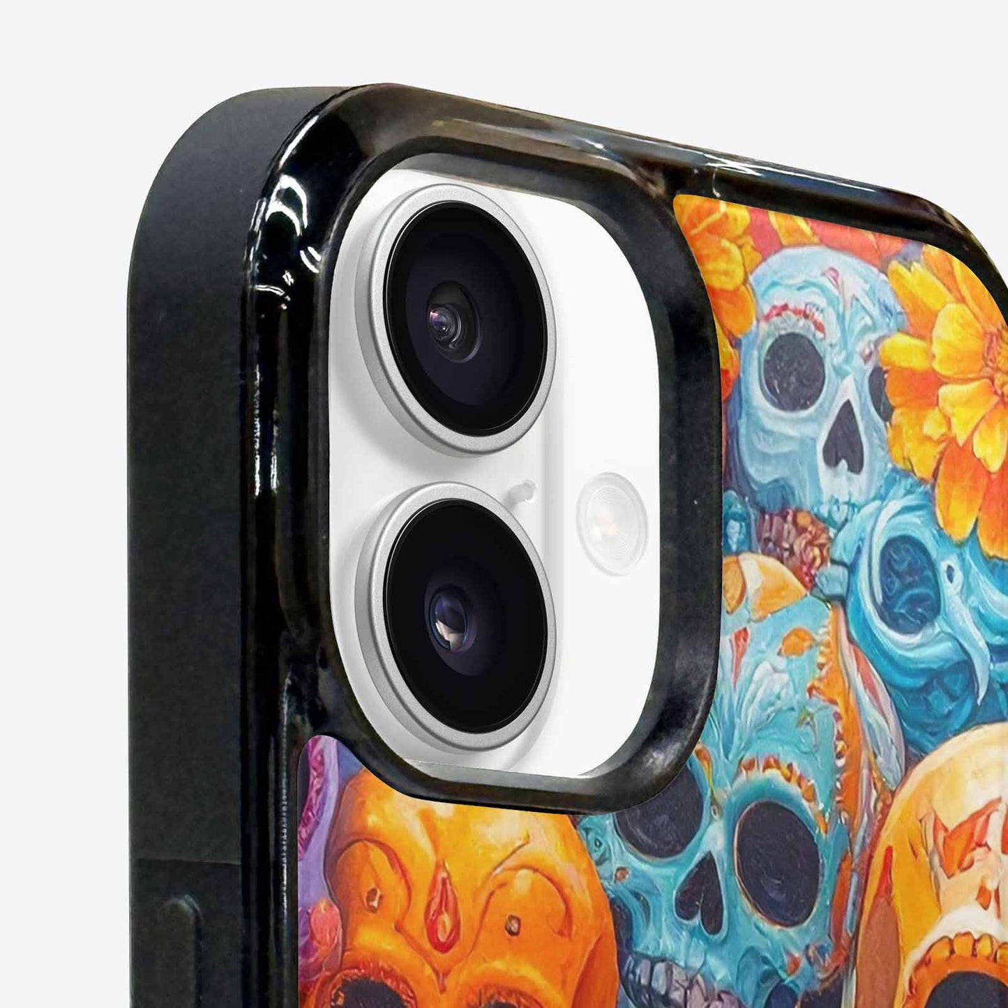 iPhone 16 Case — Sugar Skullsmelting Sugar Skulls 9h5, Custom Phone Case
