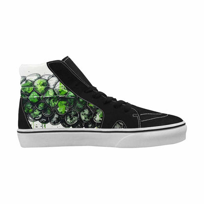 MEN'S Reptile Scale High Top Canvas Dreamlike Shoes