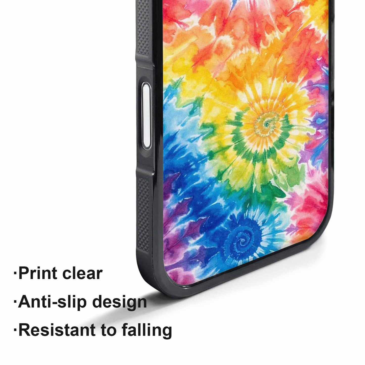 iPhone 17 Pro Max Case — Small Tie Dye Swirl Tie Dye, Custom Art Phone Cover