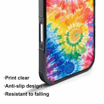 iPhone 17 Pro Max Case — Small Tie Dye Swirl Tie Dye, Custom Art Phone Cover