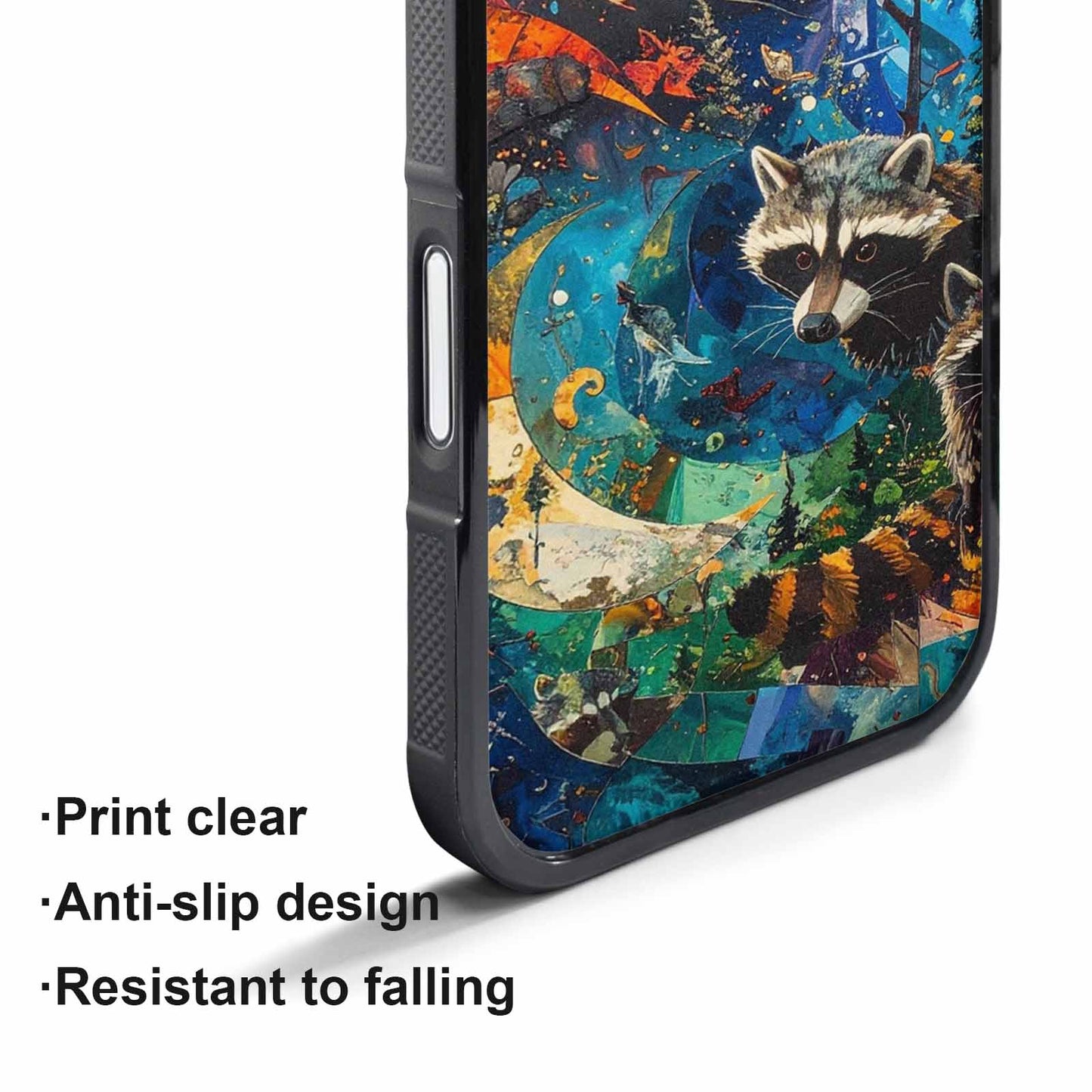 iPhone 17 Pro Max Case — Raccoon Bandit Raccoon Bandit Original Art, Custom Art Phone Cover