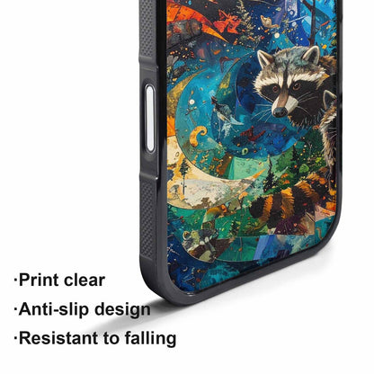 iPhone 17 Pro Max Case — Raccoon Bandit Raccoon Bandit Original Art, Custom Art Phone Cover