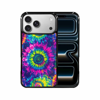iPhone 17 Pro Max Case — Tie Dye Neon Acid Tie Dye, Custom Print Case Cover
